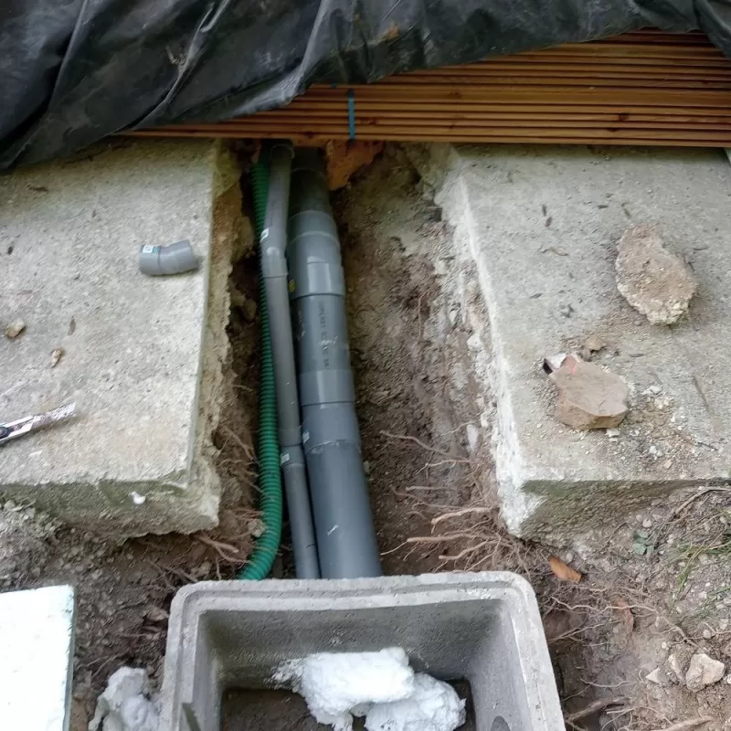 Installation micro station d'épuration, Cormoz, BERTHET-BONDET PRESTA TP